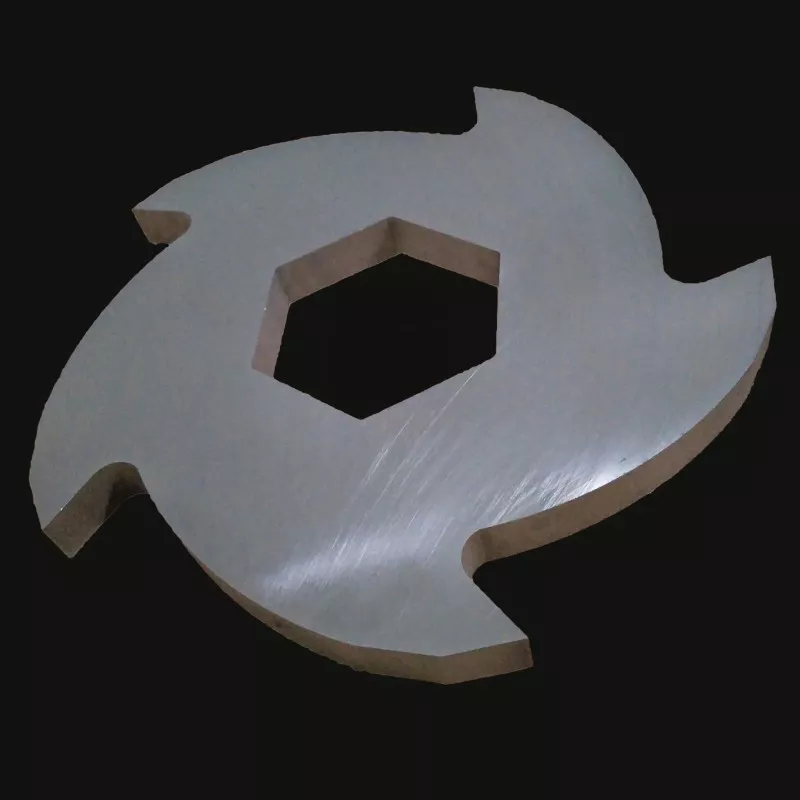 Plastic Shredding Machine Blade Hook Type Design