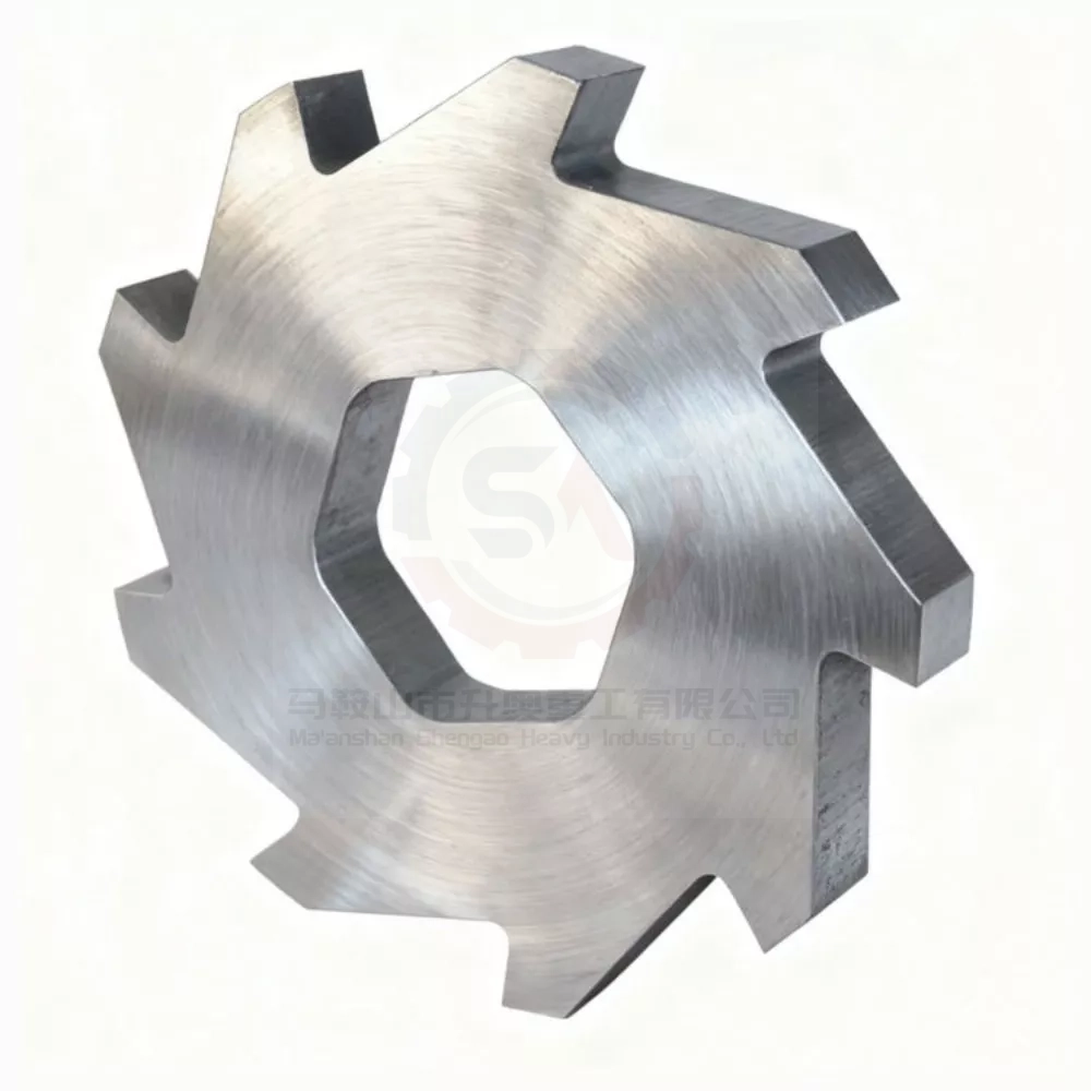 custom double shaft shredder blades oem metal recycling