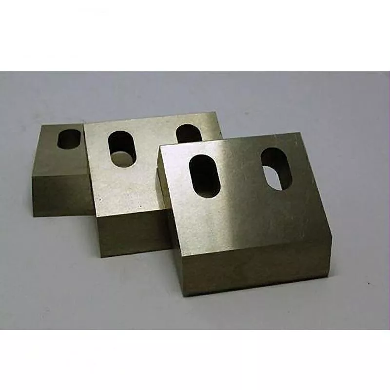 custom engineered 9crsi plastic crusher blades for heavy duty recycling