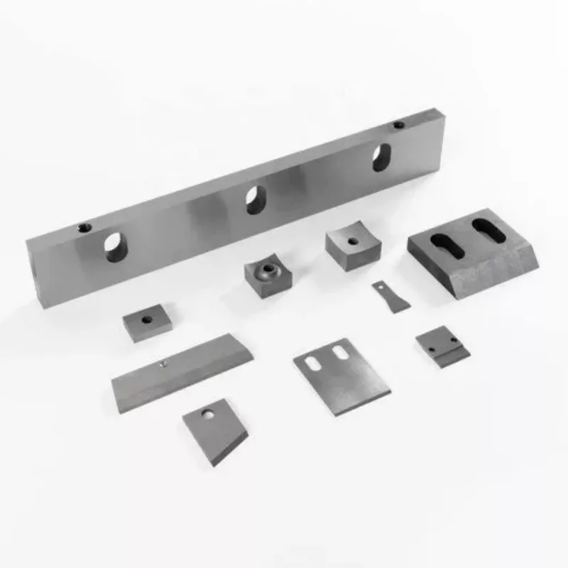 custom granulator blades heavy duty industrial recycling