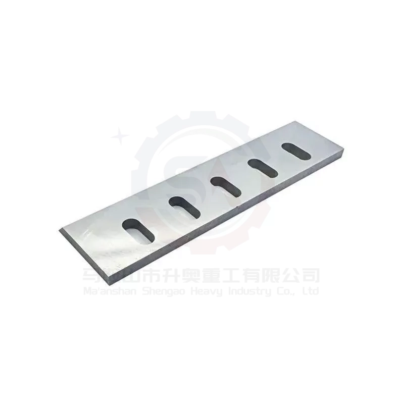 custom industrial plastic crusher blades pe pp pvc