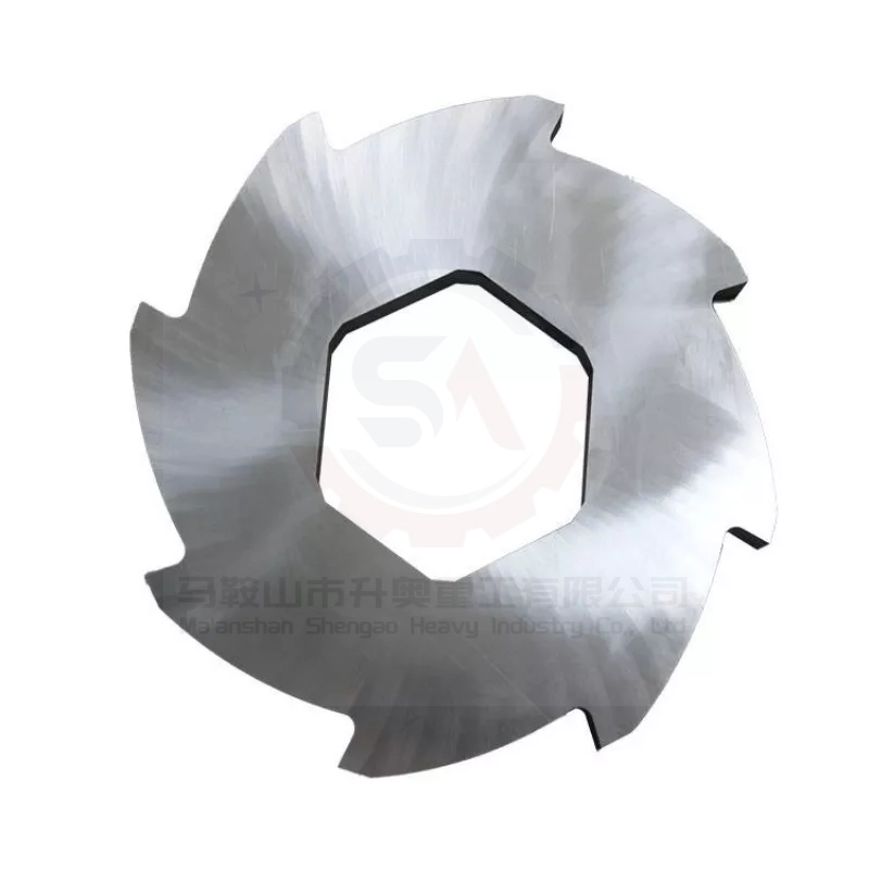 Custom Size Shredder Blades | Heavy-Duty Plastic Granulator & Metal Crusher Blades