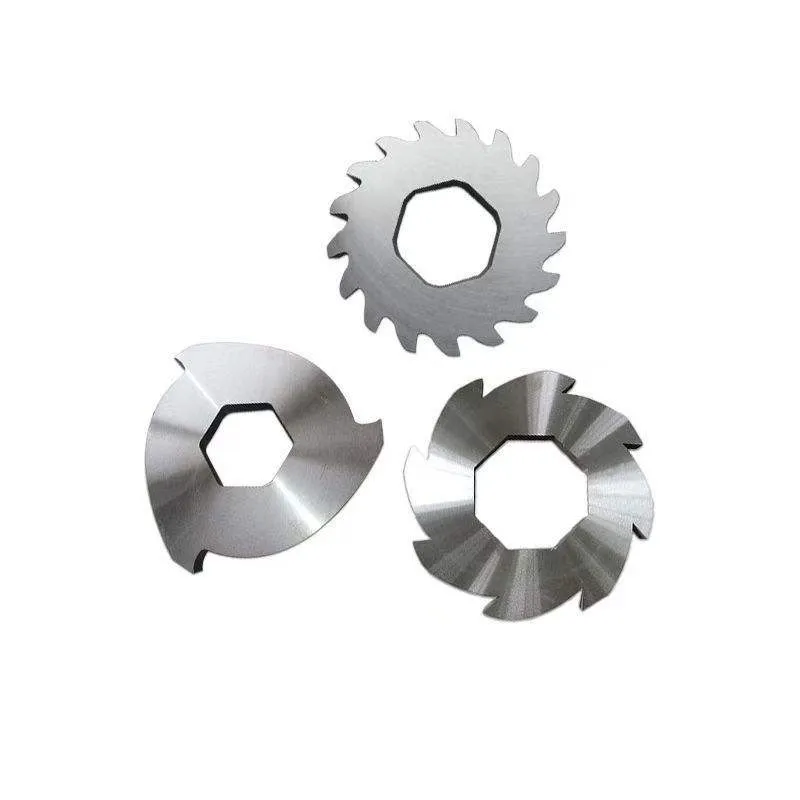 custom twin shaft shredder blades metal scrap application