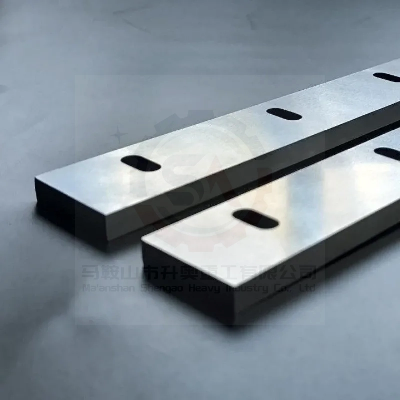 Custom Size Plastic Rubber Crusher Blades| Heavy Duty Custom Blade