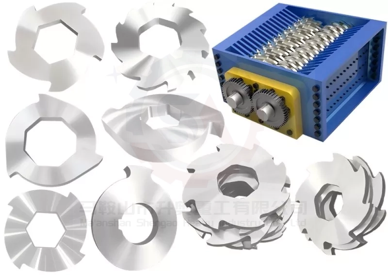 ShengAo Custom Shredder Blades for Industrial Applications