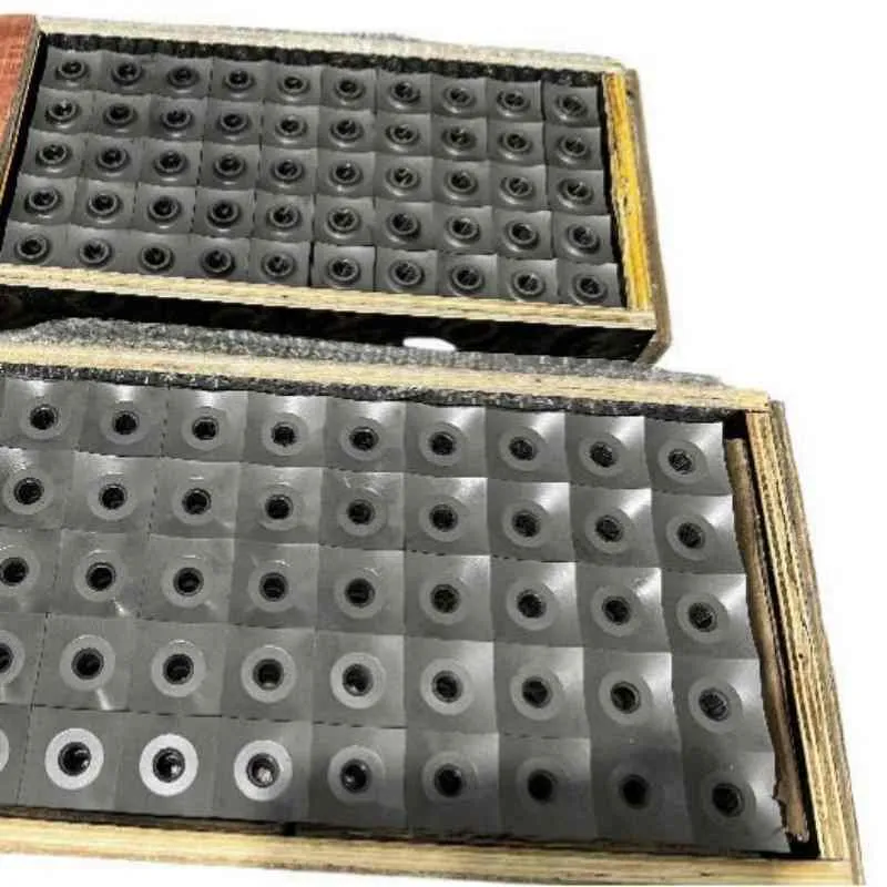 durable shredder blade for recycled plastics installation