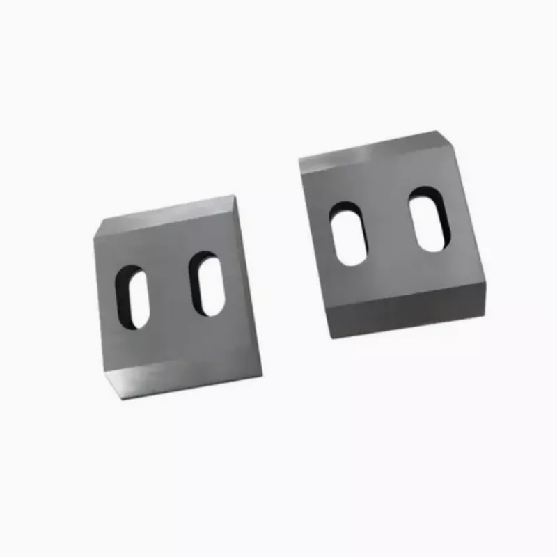 durable shredder blades plastic rubber recycling equipment