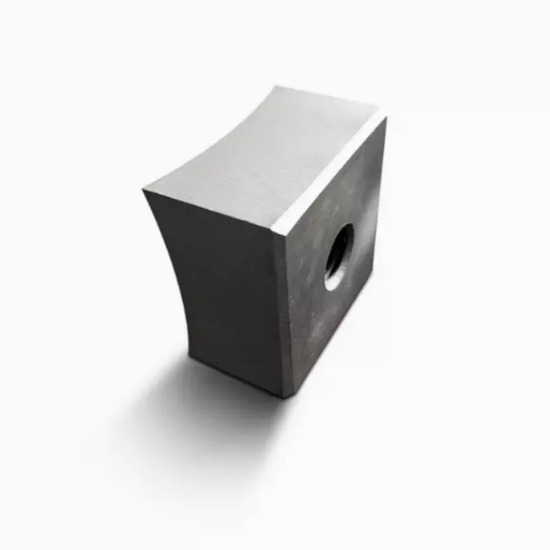 durable tungsten carbide shredder blades close up