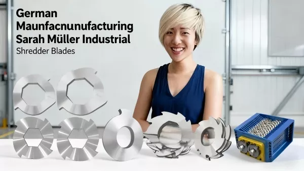 German Manufacturing Sarah Müller Industrial Shredder Blades