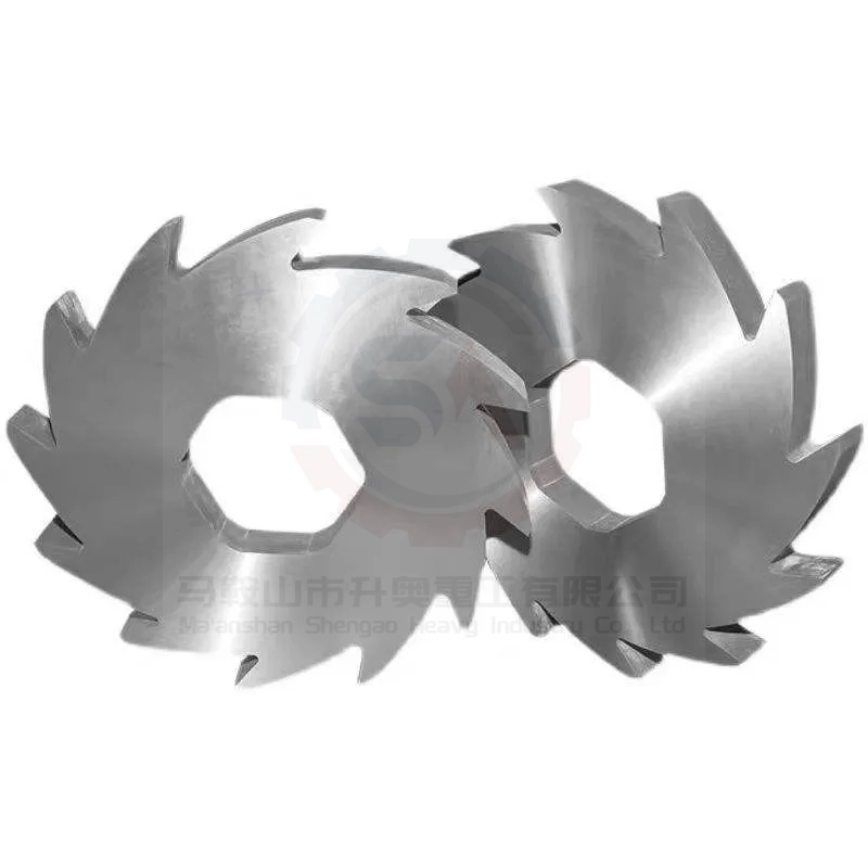 Premium Double Shaft Shredder Blades | High-Performance Industrial Shredder Blades