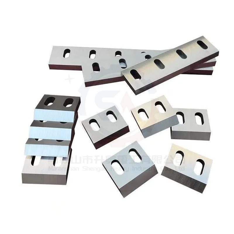 Heavy-Duty Crusher & Shredder Blades for Rubber, Plastic