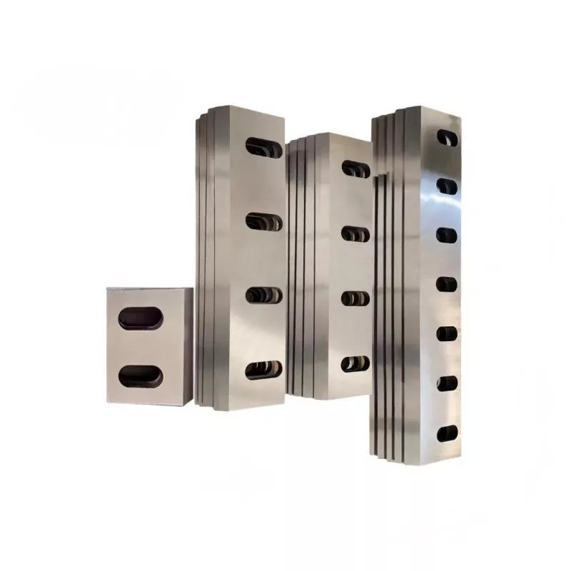 heavy duty industrial shredder blades plastic glass recycling