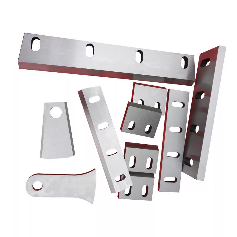 High Performance Crusher Blades for Plastics Metal Wood Tires HRC52-55 Hardness