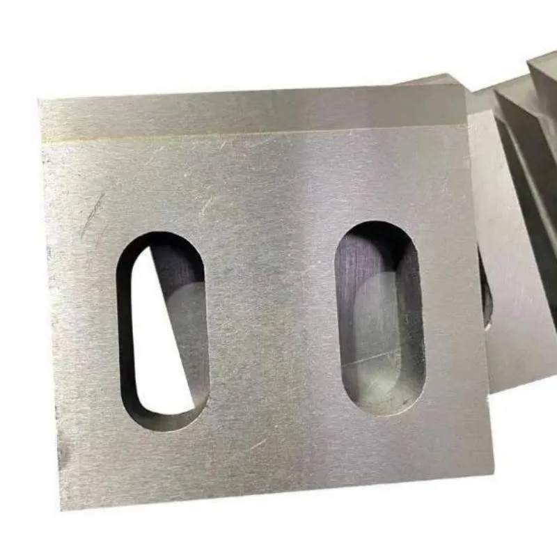 high performance industrial shredder blades installation