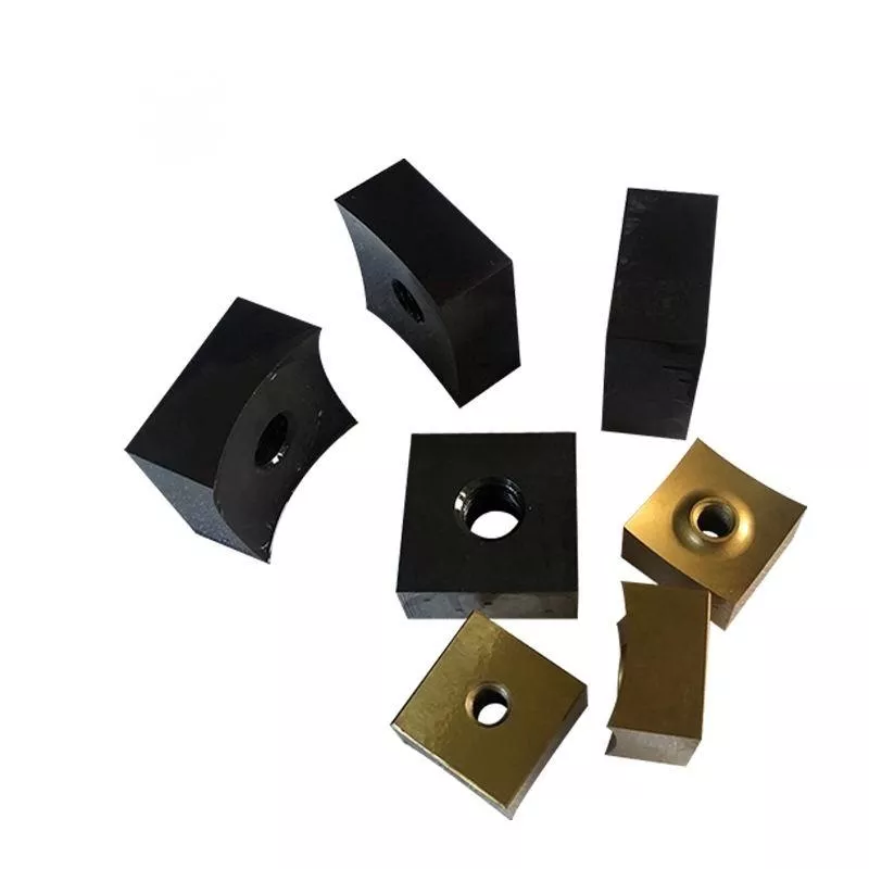 high speed steel shredder blades wear resistant square design