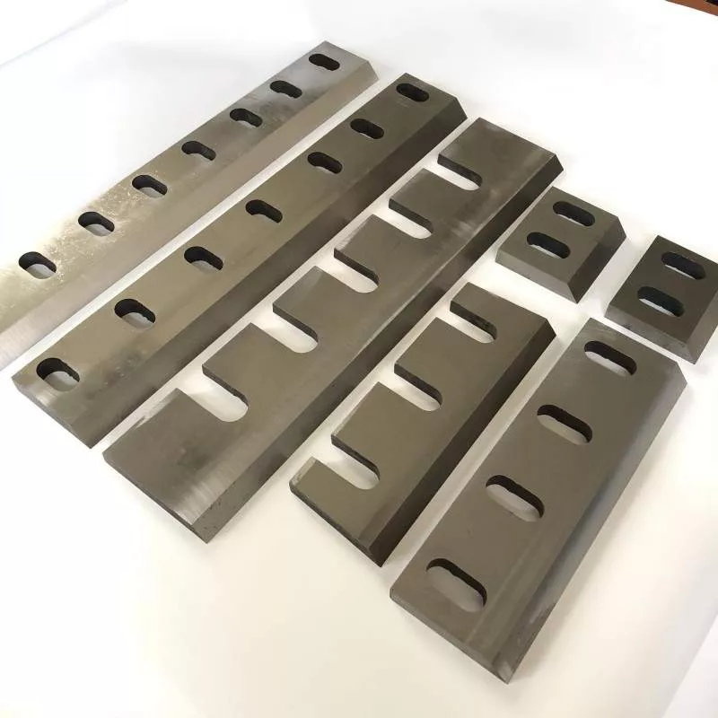 industrial heavy duty granulator cutter blades for recycling plastics polymers