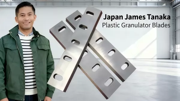 Japan James Tanaka Plastic Granulator Blades