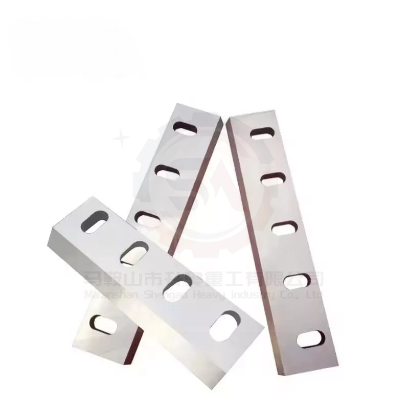 oem tungsten carbide shredder blades industrial plastic recycling knives
