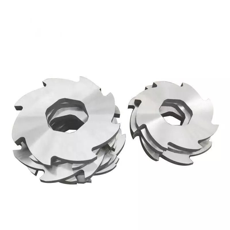 plastic metal shredder blades replaceable high manganese steel