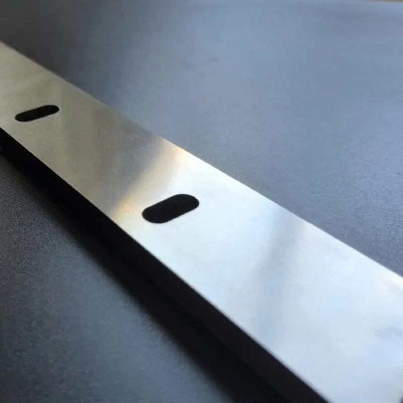 plastic rubber waste crusher custom blades