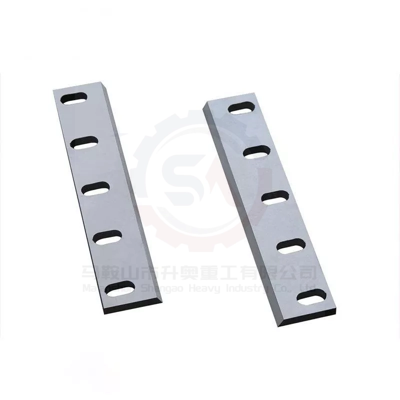 precision plastic grinder blades 9crsi d2 for efficient recycling granulation