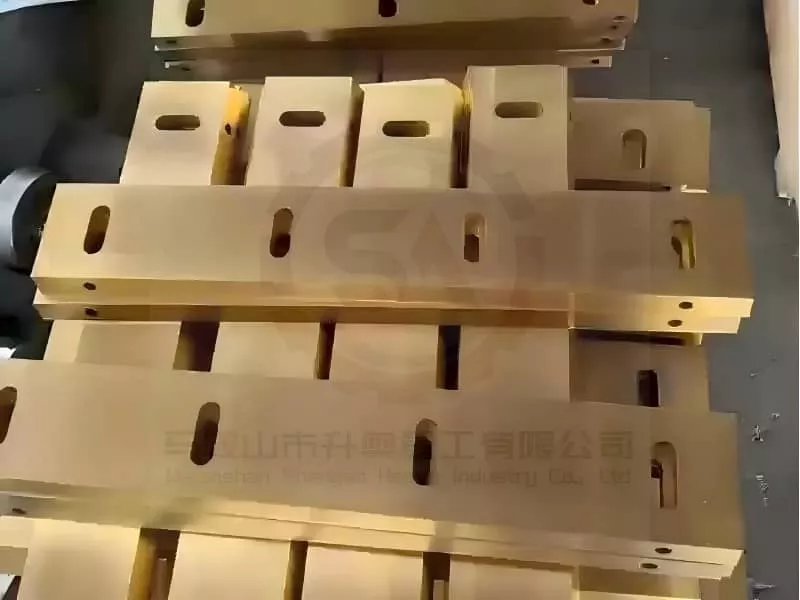 Video of ShengAo Granulator Knives