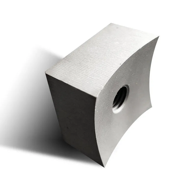 single shaft shredder blades rubber tire recycling equipment