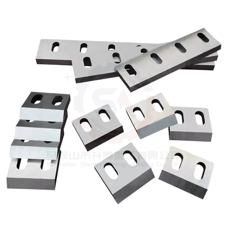 SKD11 Industrial Plastic Crusher Blades for Recycling Heavy Duty Long Lasting Cutting