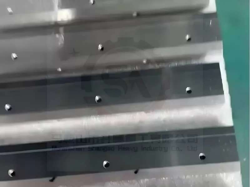 Slitting Blades in Action Video