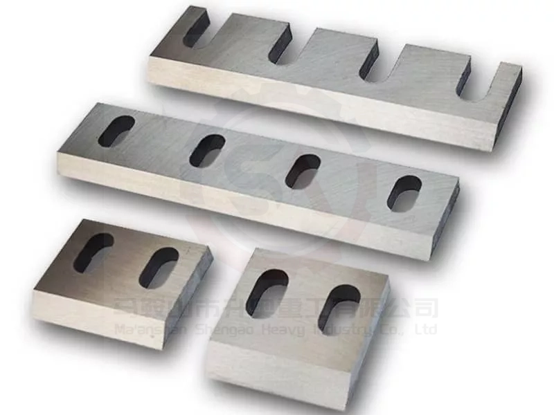 Tungsten Carbide Enhanced Shredder Blades