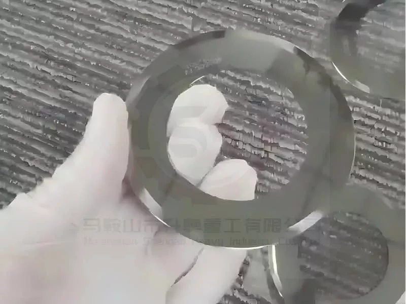 Tungsten Circular Blades Video Demo