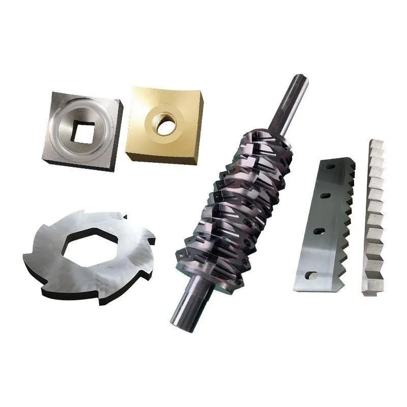 wear resistant shredder blades metal waste
