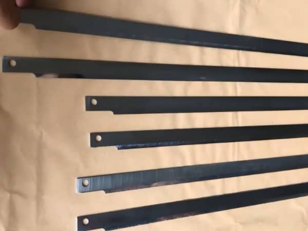 Hot Cut Blades for Packaging Tape