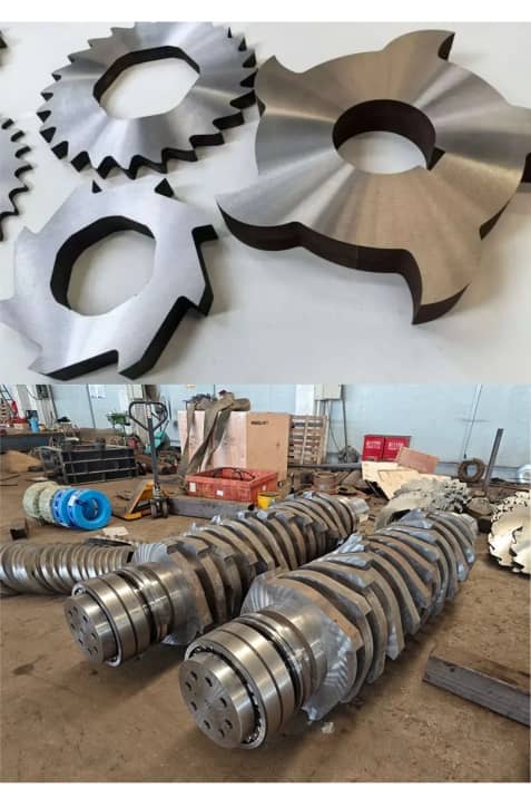 Double-Shaft Shredder Blade Set