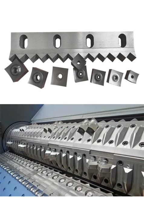 Heavy-Duty Industrial Shredder Blade
